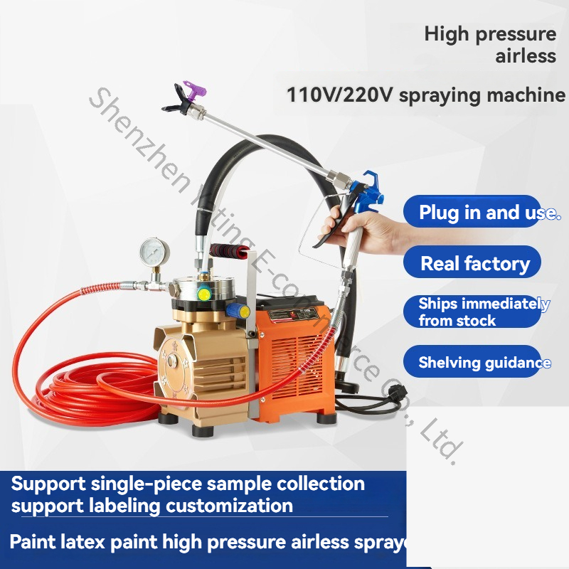 Pressure Washer Electric - High-Power High-Pressure Airless Spray Gun for