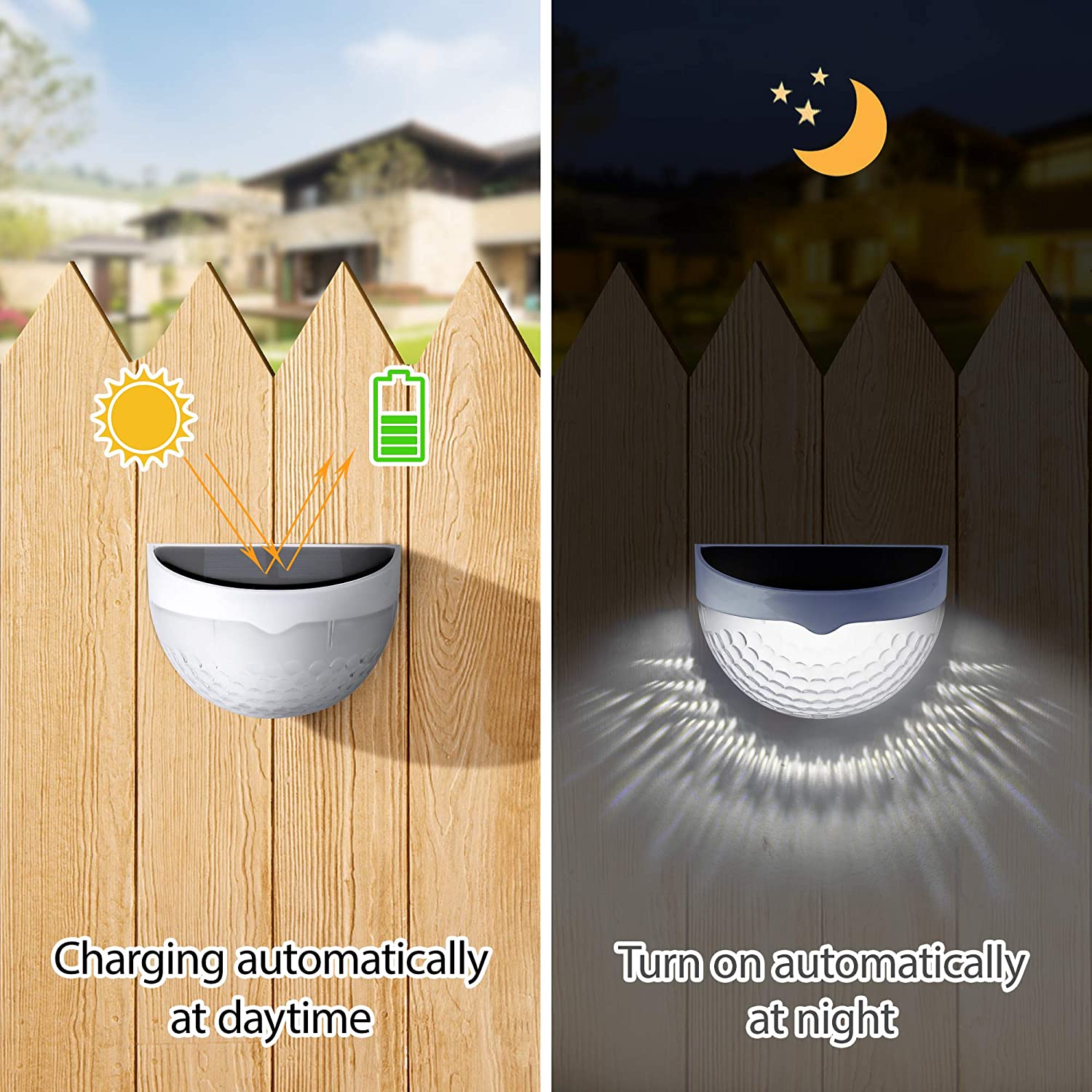 LED Solar Light Outdoor Wall L - Outdoor Power Outlet Solar 评论和价格
