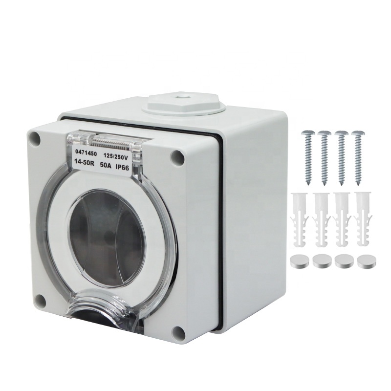 50 Amp Generator RV Power Inle - Outdoor Power Inlet Box 评论和价格
