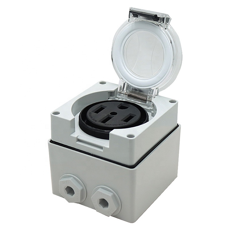 50 Amp Generator RV Power Inle - Outdoor Power Inlet Box 评论和价格