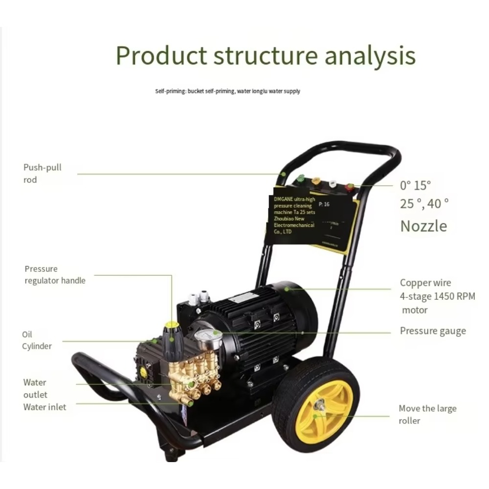 High Power 220V Portable Elect - Pressure Washer Electric 评论和价格