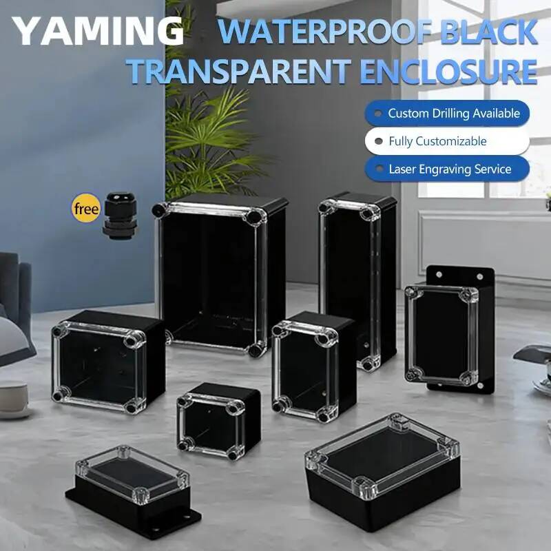 2pcs Transparent Cover Waterpr - Outdoor Power Distribution Box 评论和价格