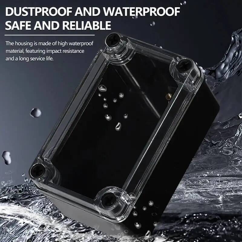 2pcs Transparent Cover Waterpr - Outdoor Power Distribution Box 评论和价格