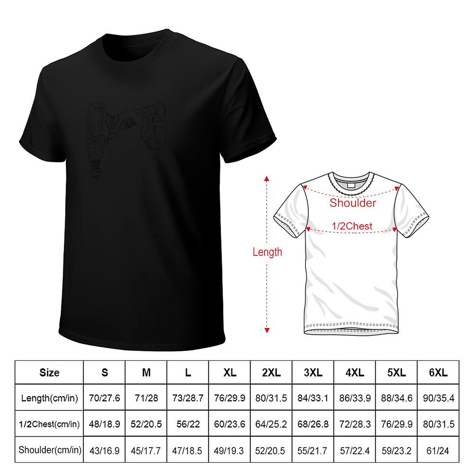 Power drill T-Shirt Outdoor Wo - Outdoor Power Not Working 评论和价格