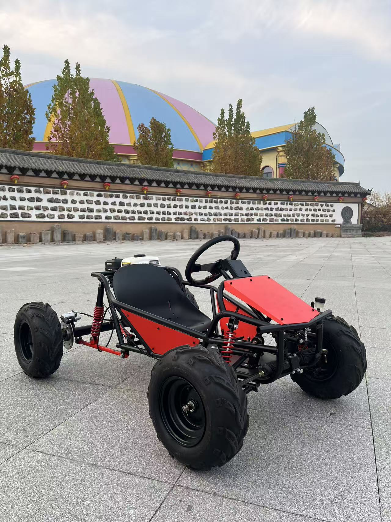Steering Wheel Gas-Powered 212 - Outdoor Power Wheels 评论和价格