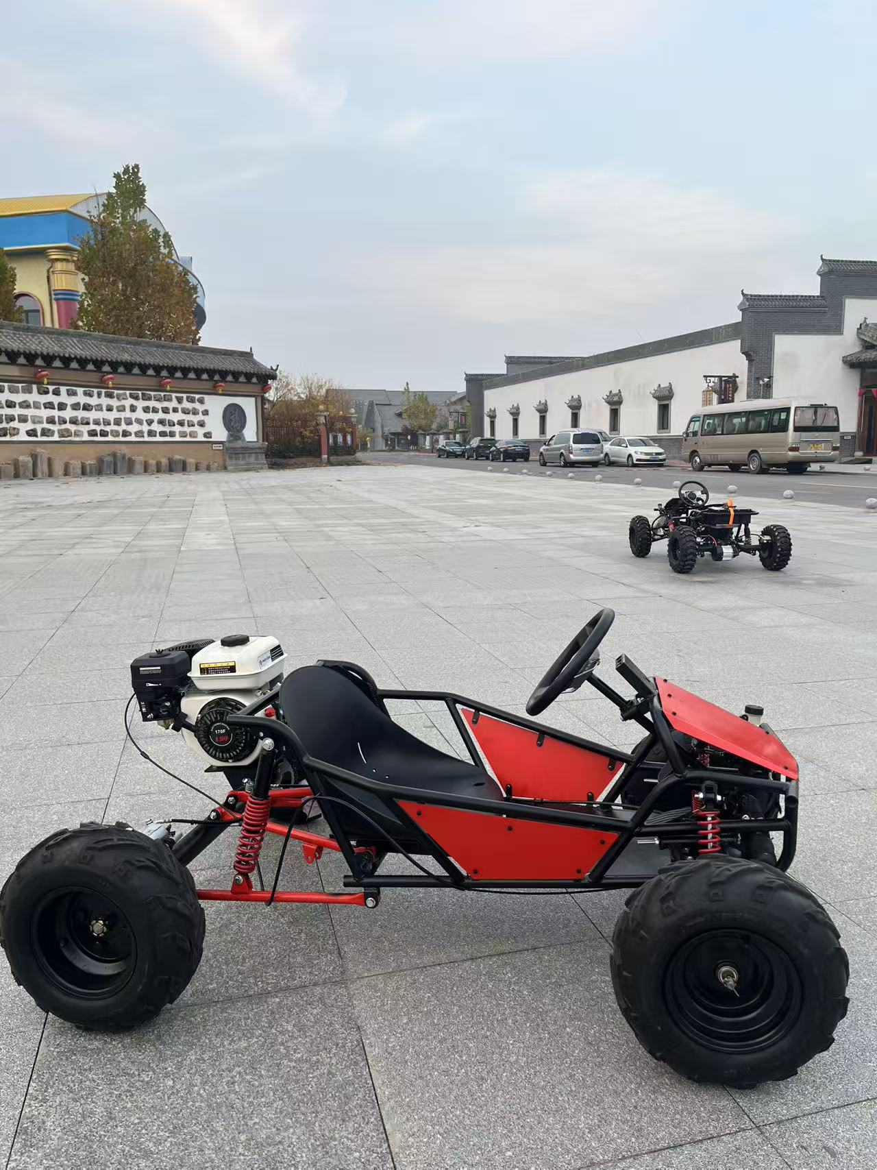 Steering Wheel Gas-Powered 212 - Outdoor Power Wheels 评论和价格