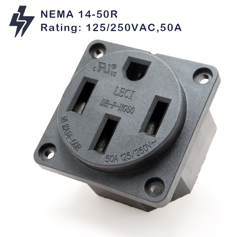 NEMA 14-50R Receptacle 50 Amp  - Outdoor Power Inlet Box 评论和价格