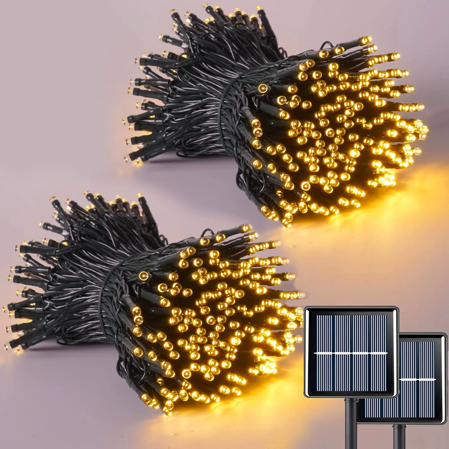 LED Solar Light String 8 Funct - Outdoor Power Outlet Solar 评论和价格