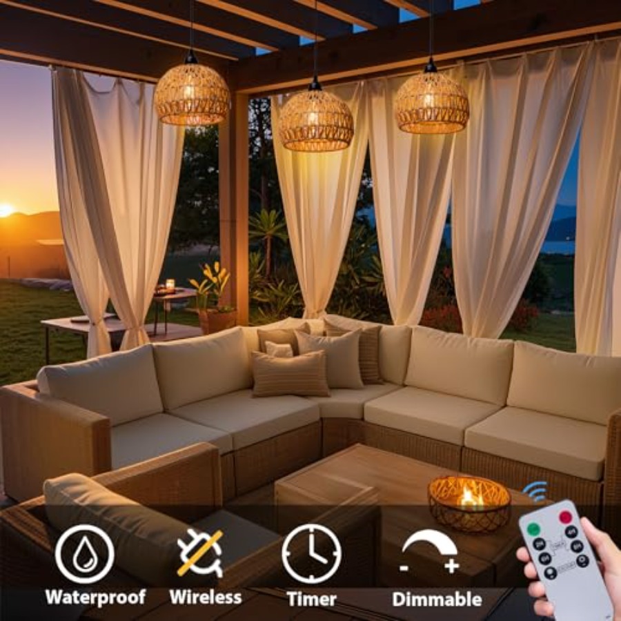 Battery Operated Hanging Outdo - Outdoor Power For Gazebo 评论和价格
