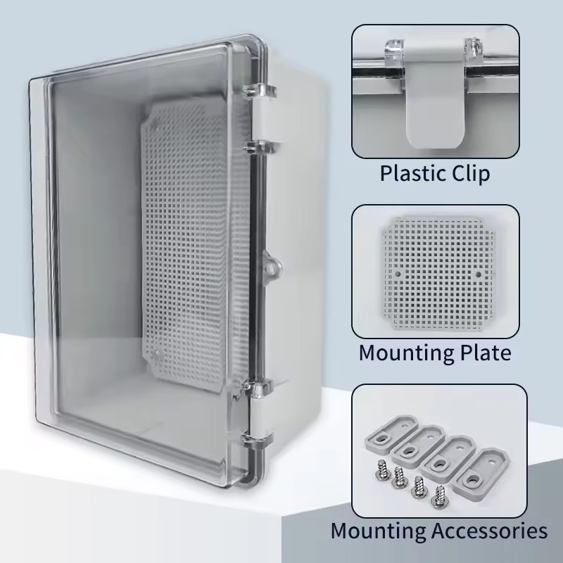 IP66 Electrical Plastic Enclos - Outdoor Power Distribution Box 评论和价格