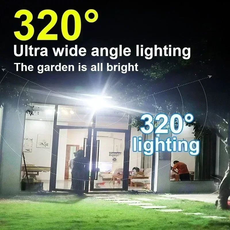 12000LM Powerful Solar Wall La - Outdoor Power Outlet Solar 评论和价格