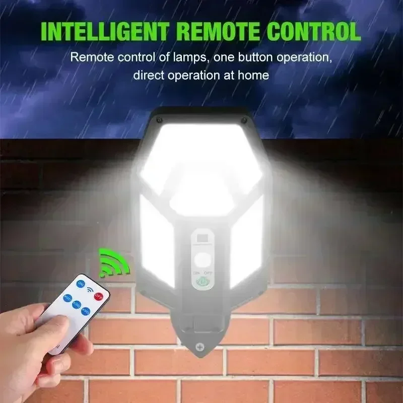 12000LM Powerful Solar Wall La - Outdoor Power Outlet Solar 评论和价格
