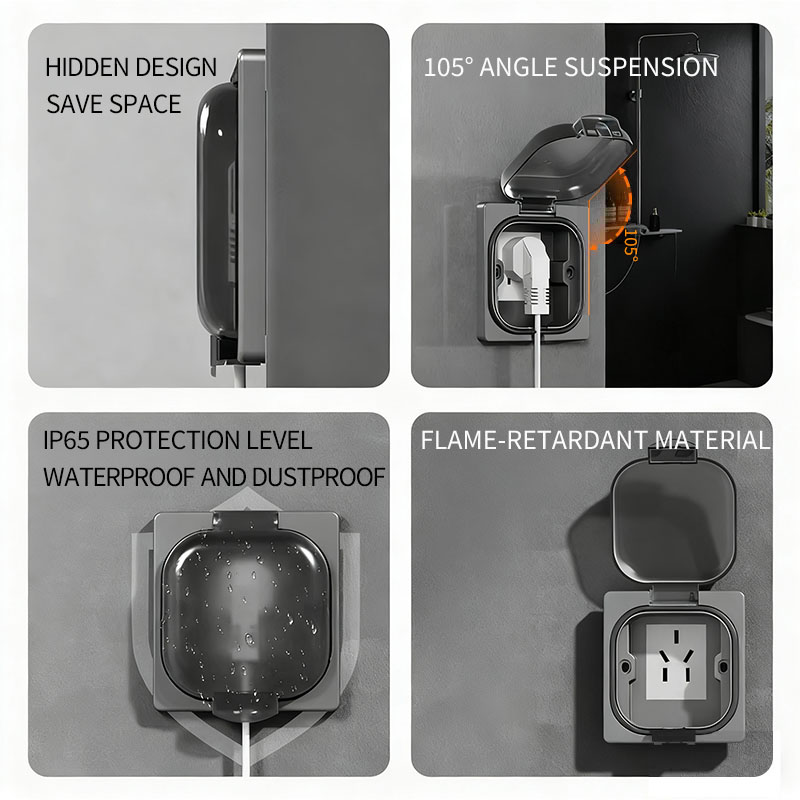 IP65 Waterproof Outdoor Socket - Outdoor Power Inlet Box 评论和价格