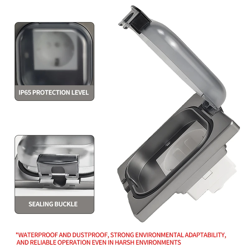 IP65 Waterproof Outdoor Socket - Outdoor Power Inlet Box 评论和价格