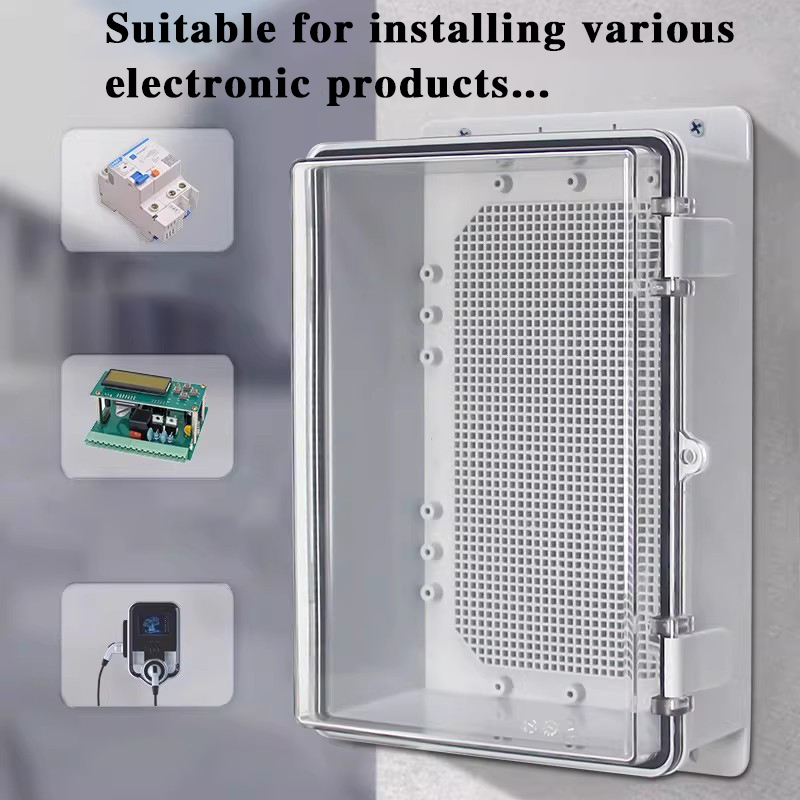 IP66 Waterproof Grey/Transpare - Outdoor Power Distribution Box 评论和价格