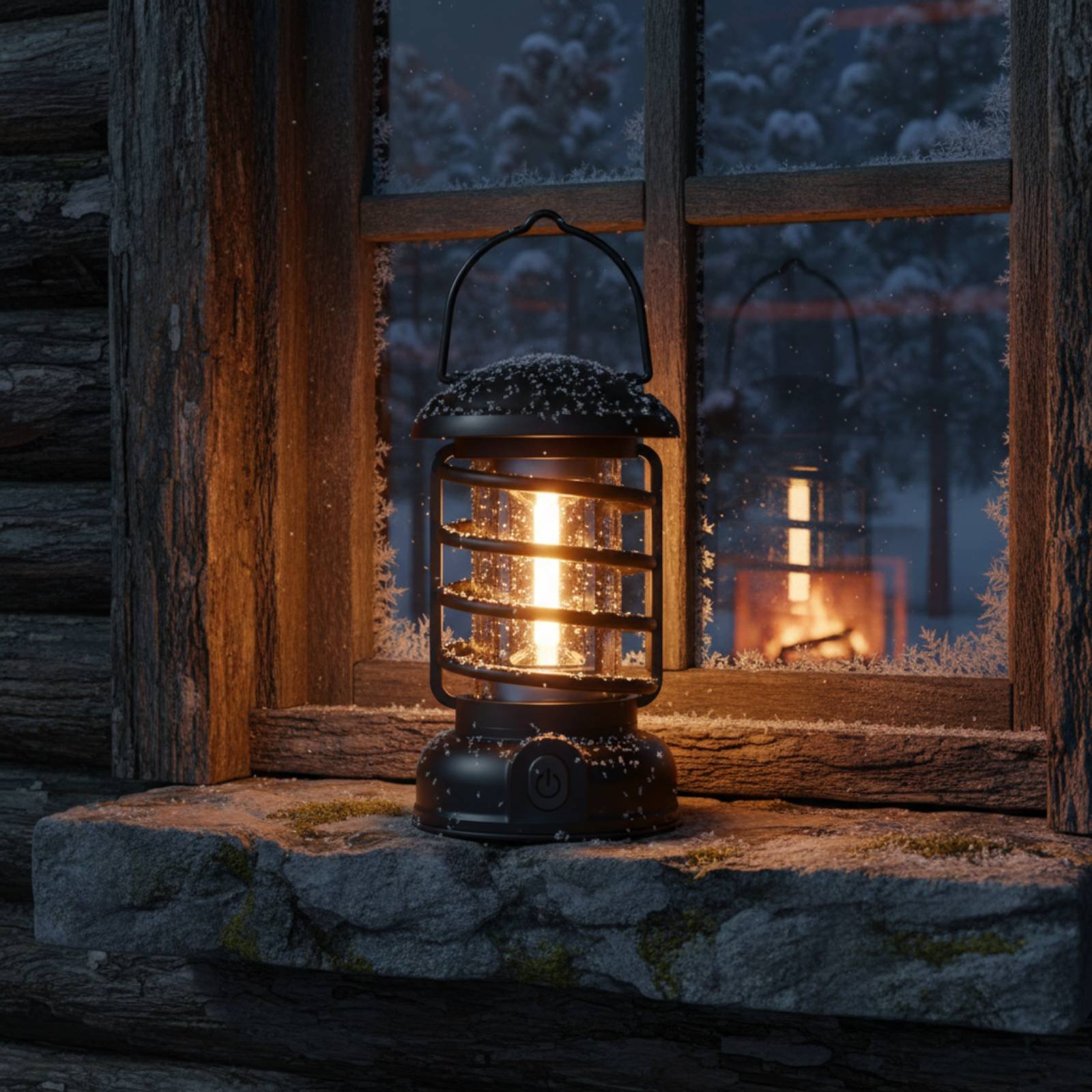 Retro Camping Lantern Two-Way  - Outdoor Power Supply 评论和价格