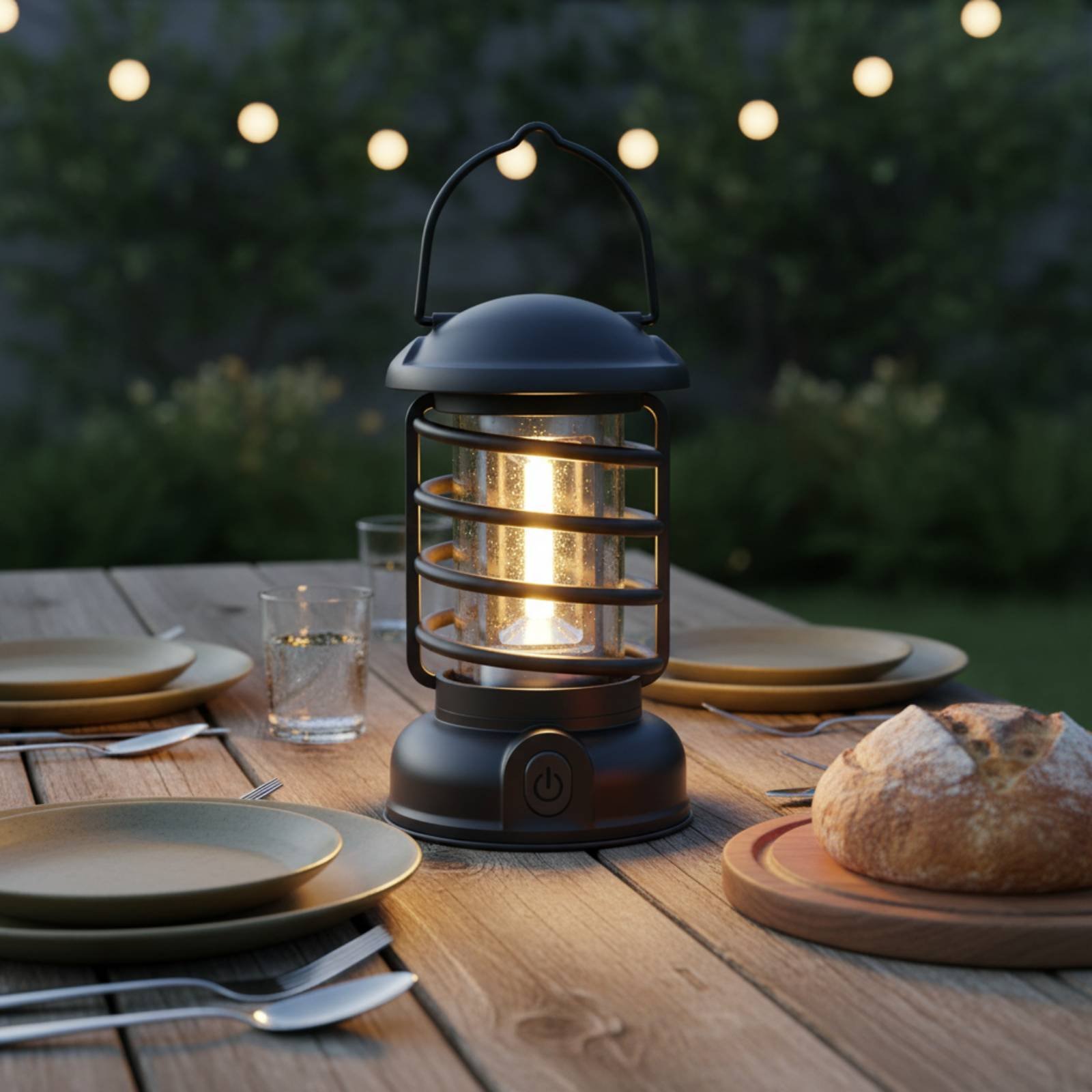 Retro Camping Lantern Two-Way  - Outdoor Power Supply 评论和价格