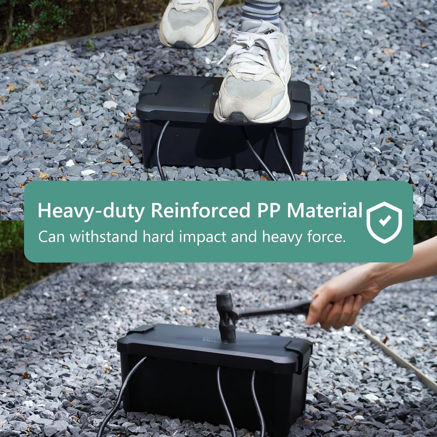 Diivoo Outdoor Waterproof Elec - Outdoor Power Distribution Box 评论和价格