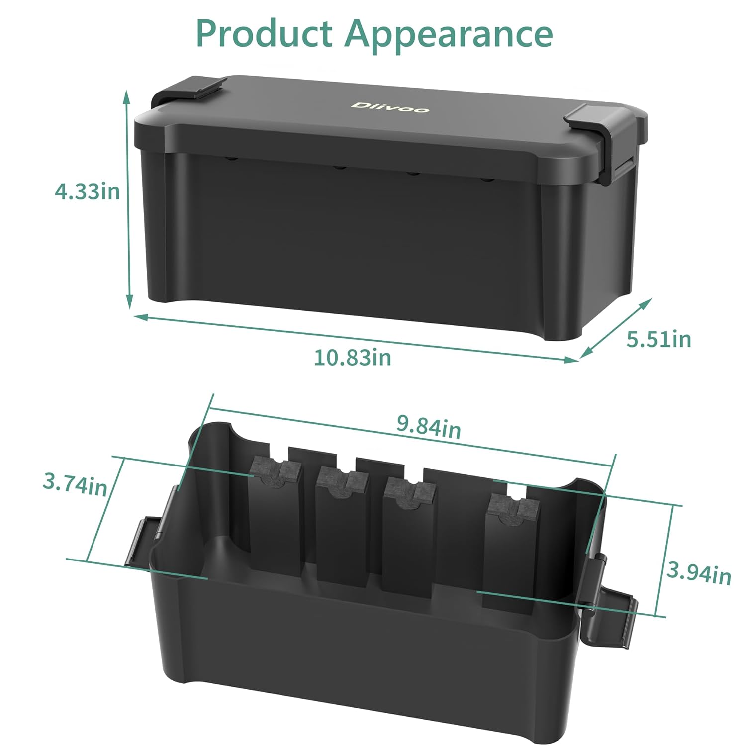 Diivoo Outdoor Waterproof Elec - Outdoor Power Distribution Box 评论和价格