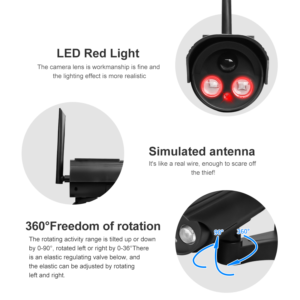 Outdoor Solar Simulation Camer - Outdoor Power Outlet Solar 评论和价格