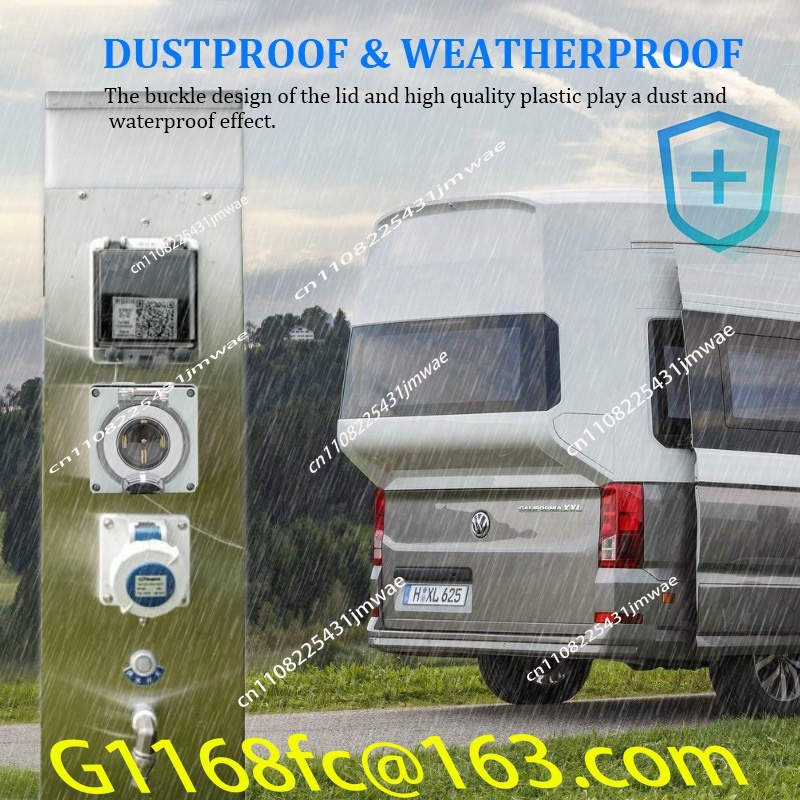 50 Amp Generator RV Power Inle - Outdoor Power Inlet Box 评论和价格