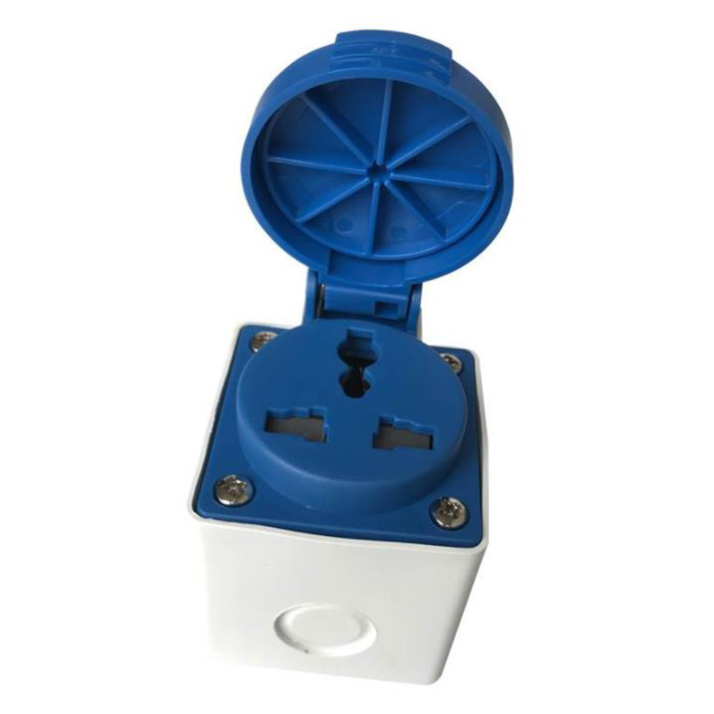 Blue IP54 10A/16A 220V Multifu - Outdoor Power Inlet Box 评论和价格