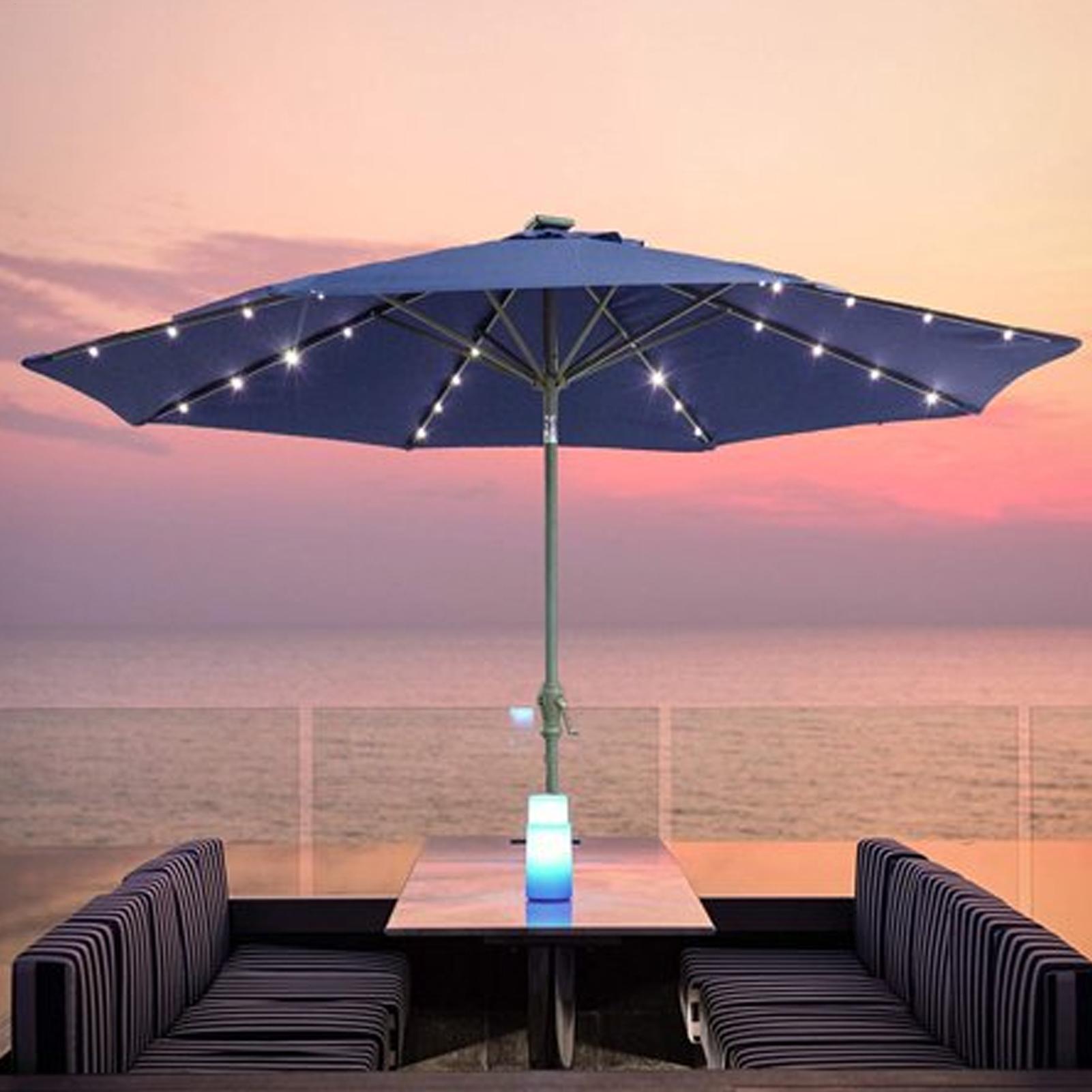 Solar Umbrella String Light 10 - Outdoor Power Outlet Solar 评论和价格