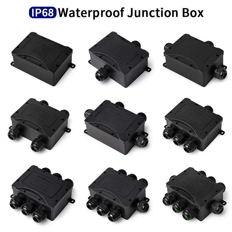 IP68 Waterproof Junction Box 2 - Outdoor Power Distribution Box 评论和价格