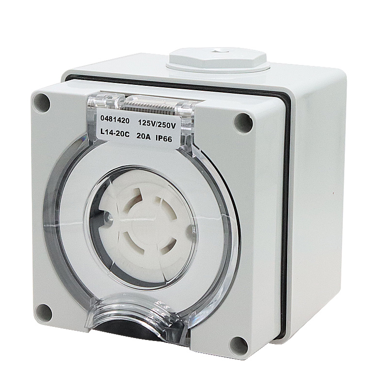 125/250V 20A Generator RV Powe - Outdoor Power Inlet Box 评论和价格