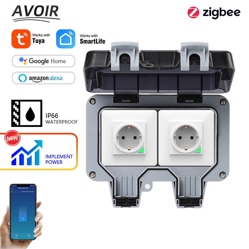 Avoir Tuya Zigbee Electrical S - Outdoor Power Meter 评论和价格