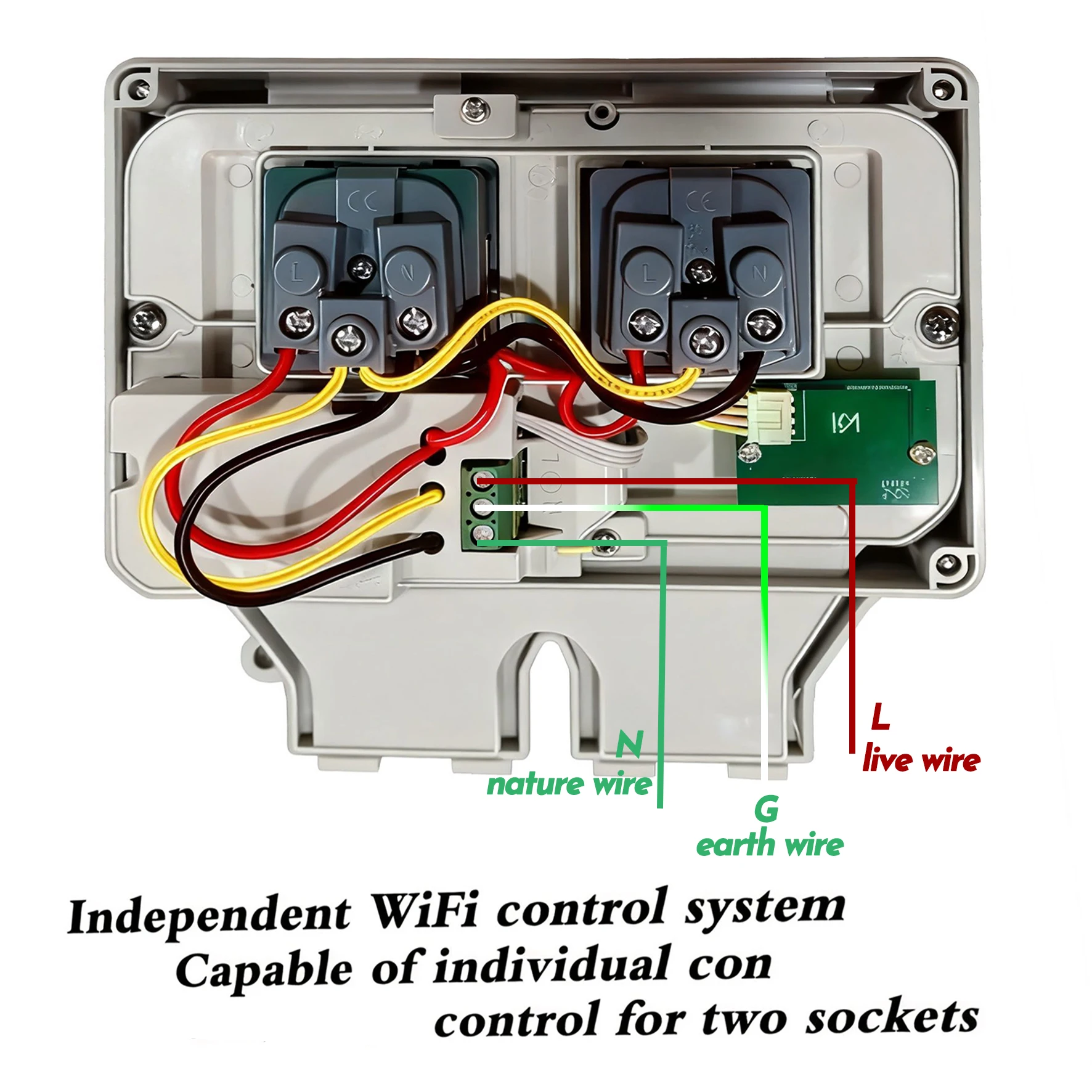 Tuya Waterproof Electrical Wal - Outdoor Power Inlet Box 评论和价格