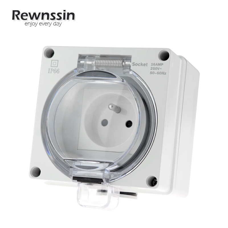 IP66 Waterproof Socket French  - Outdoor Power Inlet Box 评论和价格