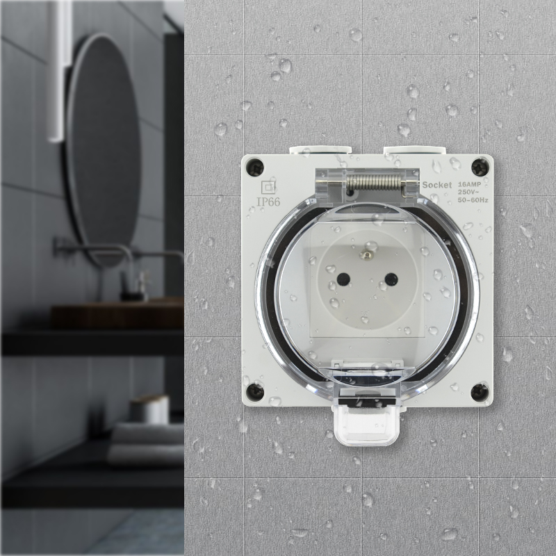 IP66 Waterproof Socket French  - Outdoor Power Inlet Box 评论和价格