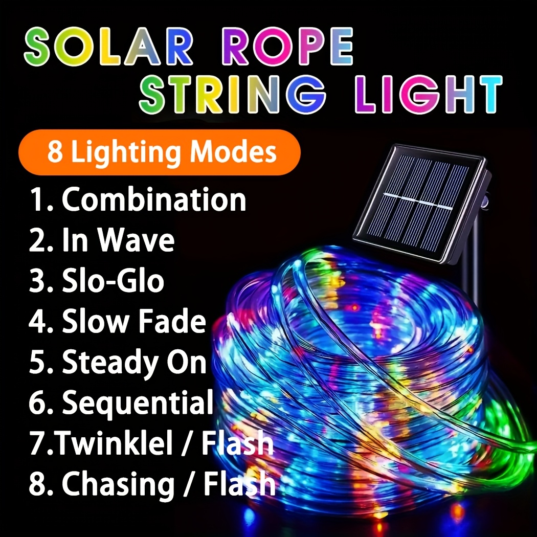 Outdoor Solar LED Fairy Lights - Outdoor Power Outlet Solar 评论和价格