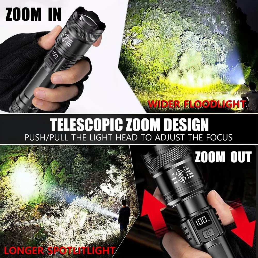 Rechargeable LED Flashlight Zo - Outdoor Power Supply 评论和价格