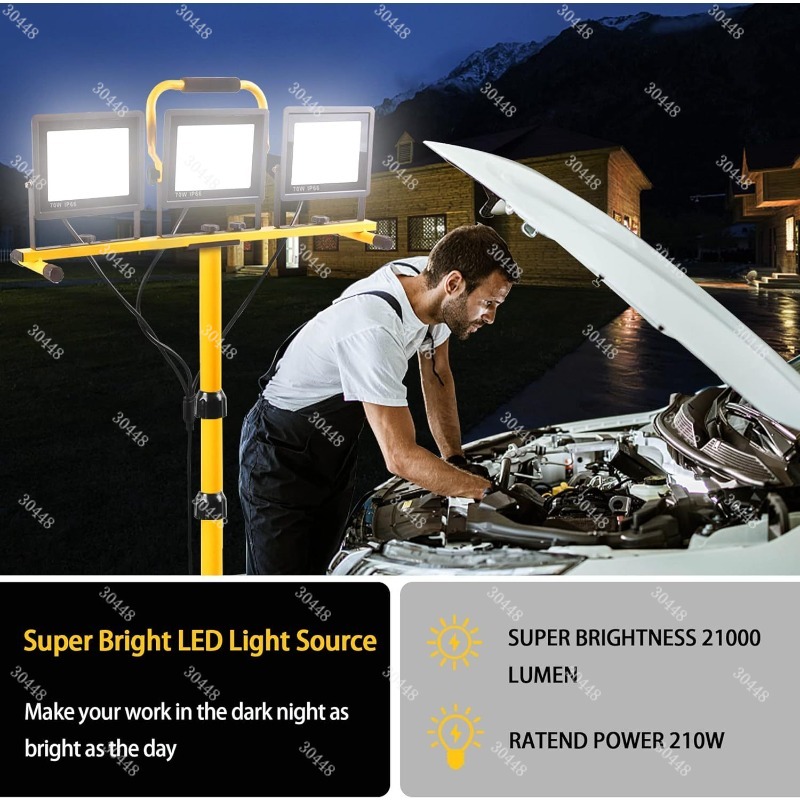 Led work light, portable flood - Outdoor Power Repair 评论和价格