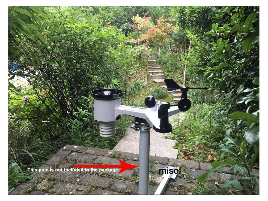 MISOL WiFi Weather Station wit - Outdoor Power Meter 评论和价格