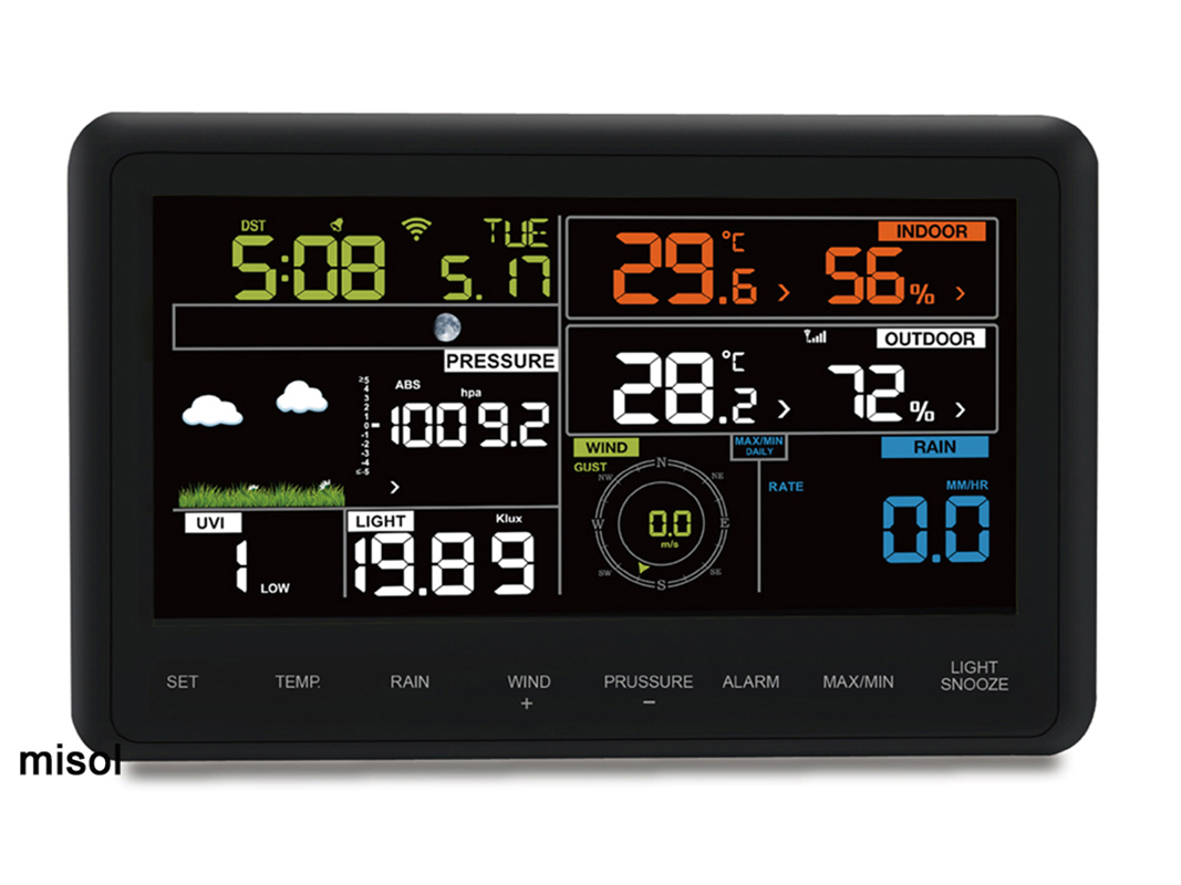 MISOL WiFi Weather Station wit - Outdoor Power Meter 评论和价格