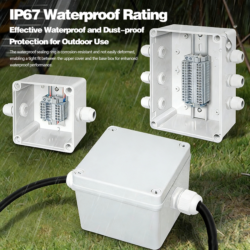 Waterproof Junction Box With P - Outdoor Power Inlet Box 评论和价格