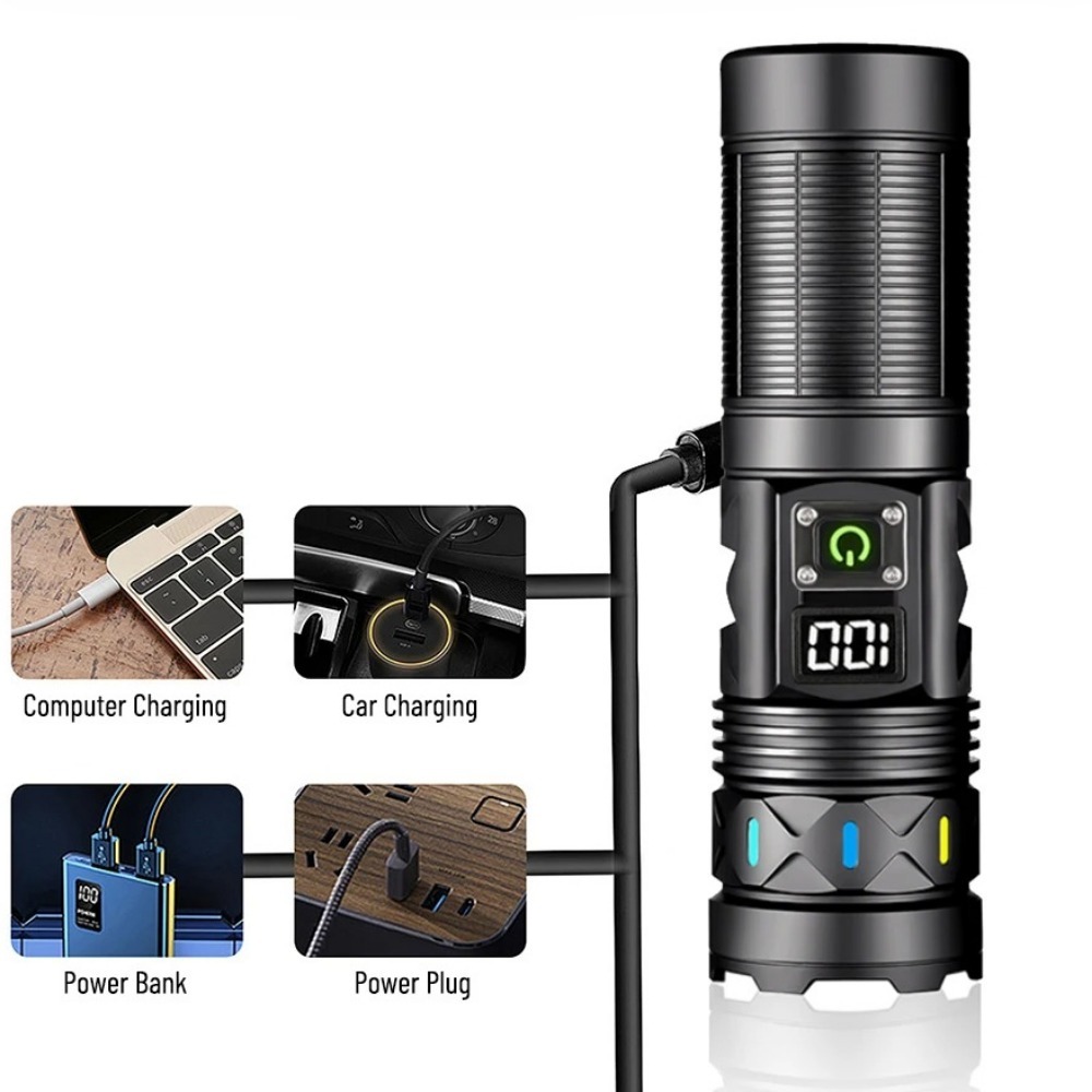 High Power LED Flashlight Tele - Outdoor Power Meter 评论和价格