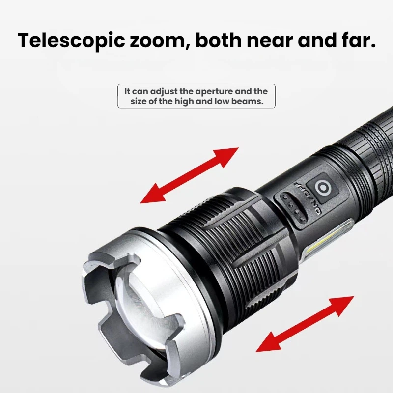 High-power LED Flashlight Tele - Outdoor Power Meter 评论和价格
