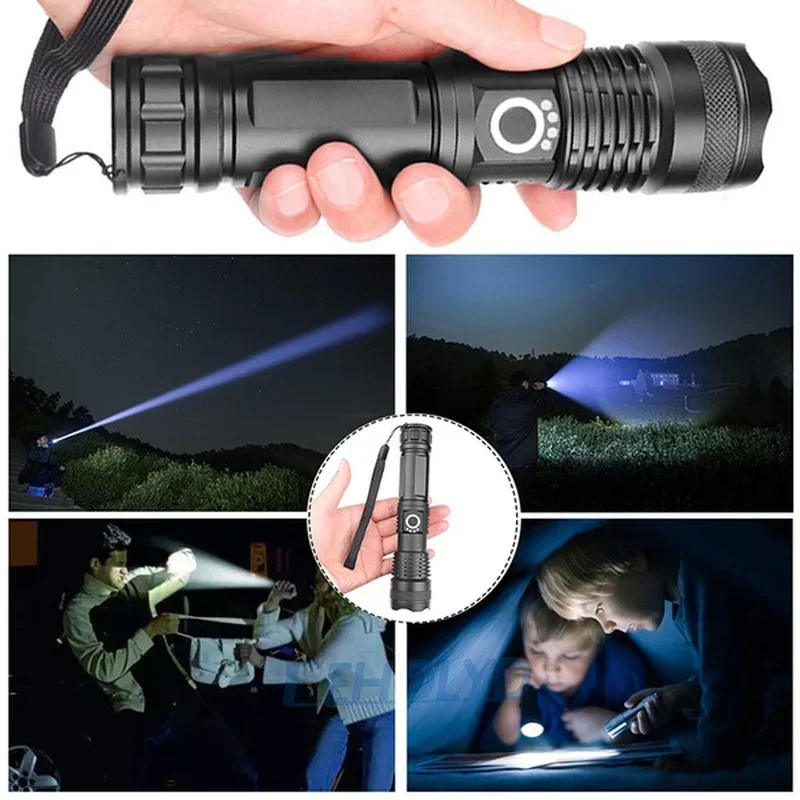 High Power XHP70 Led Flashligh - Outdoor Power Supply 评论和价格