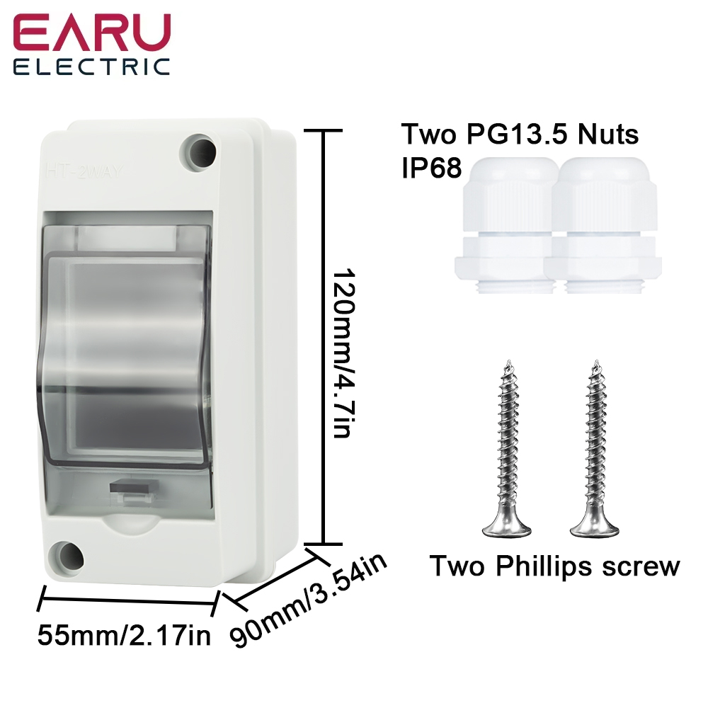 HT-2 IP65 Waterproof Distribut - Outdoor Power Distribution Box 评论和价格