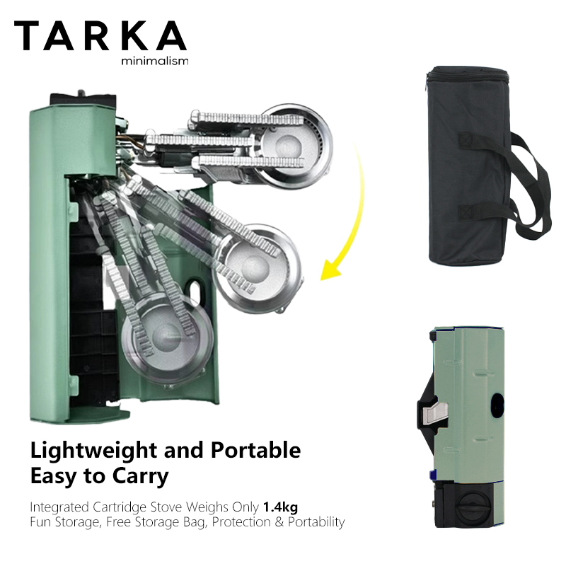 TARKA Cassette Stove Camping F - Outdoor Kitchen Power 评论和价格
